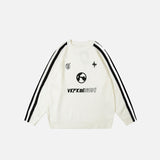 Sports Splicing Color Sweater