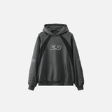 Color Contrast Oversized Hoodie