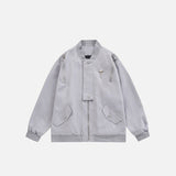 Multi Star Rivet Varsity Jacket