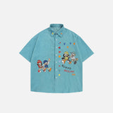 Washed Loose Oversized Shirt