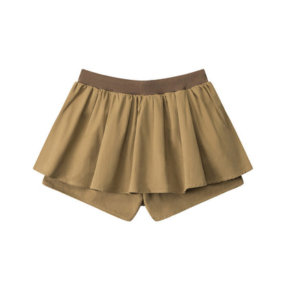 Pleated Skort