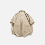 Front Pocket Oversized Cargo Shirt