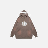 Y2k Star Graphic Embroidery Hoodie