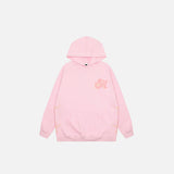 A Star Graphic Print Hoodie