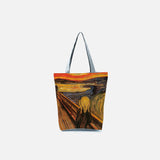 Orange Retro Tote Bag