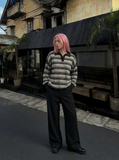 Knitwear Y2K Polo Sweater