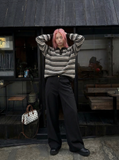 Y2K Knitwear Polo Sweater