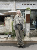 American Leopard Print Stylish Cargo Pants
