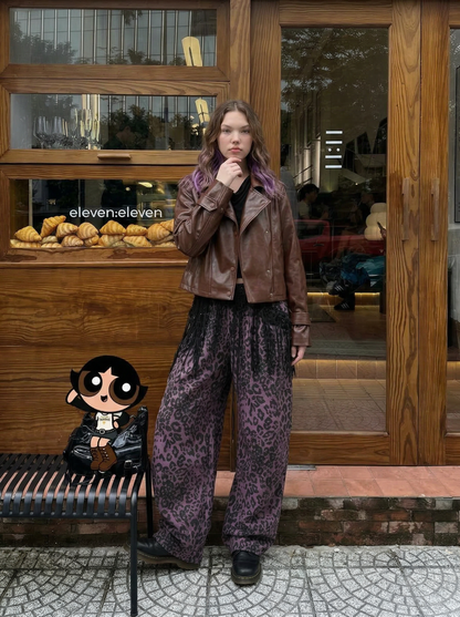 Leopard StreetWare Print Paratrooper Pants