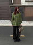 Streetwear Leopard Print Patchwork Wide Leg Jeans