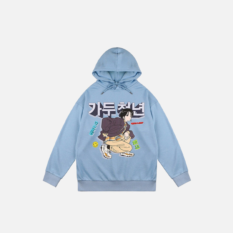 Be Fearless Anime Girl Hoodie