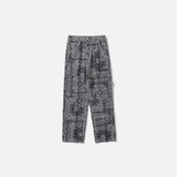 Bandana Printed Wide Leg Pants