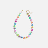 Beaded Rectangular Necklace