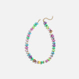 Beaded Rectangular Necklace