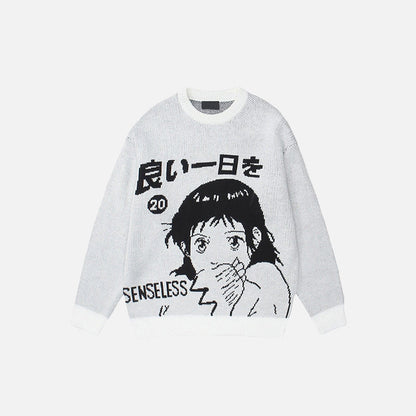 Oversized Anime Sweaters