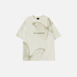 Y2K Butterfly Graphic Hip Hop Short Sleeve T-Shirt