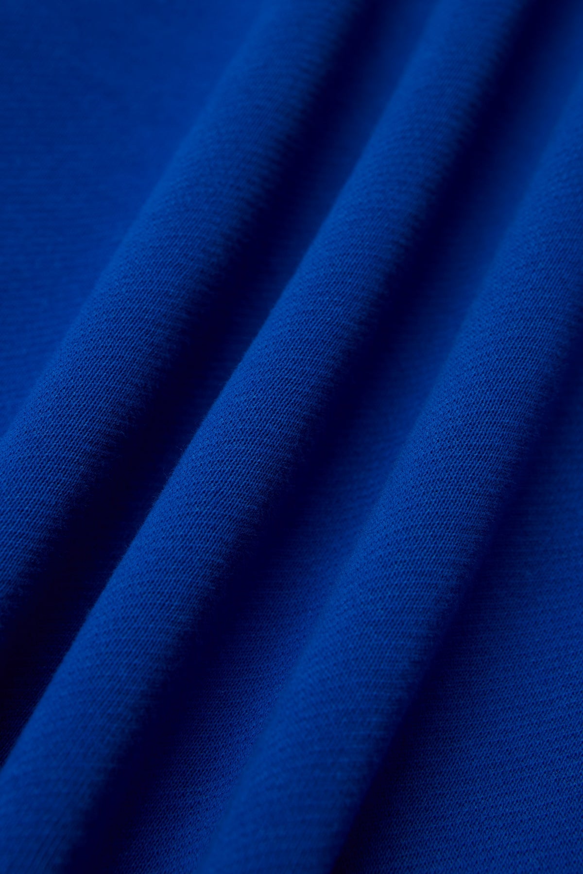 Blue hoodie fabric