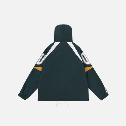 Zip-up Hooded Jacket