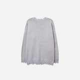 Ripped Chained Sweaters