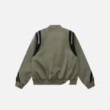 Vintage Striped Varsity Jacket