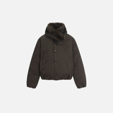 Warm European Style Fur Collar Jacket