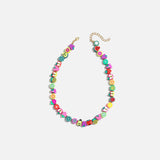 Beaded Rectangular Necklace
