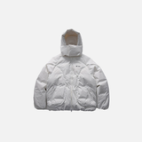 Y2K Winter Solid Loose Hooded Parkas Puffer Jacket
