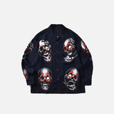 Joker Skull Long Sleeve Shirt
