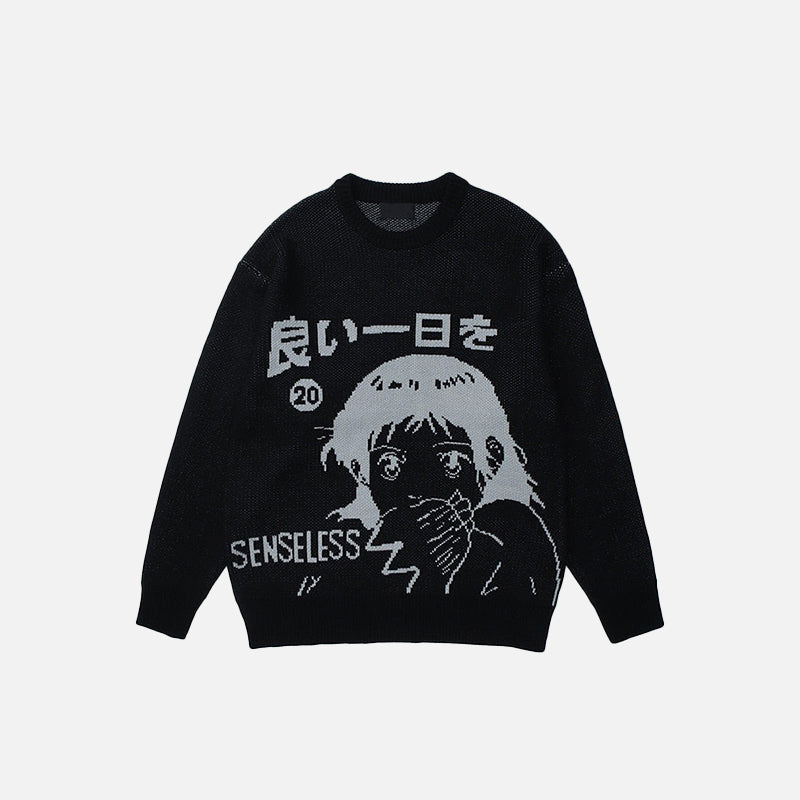 Oversized Anime Sweaters