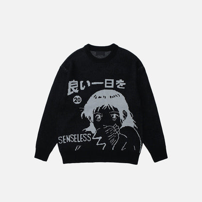 Oversized Anime Sweaters