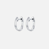 Minimalist 925 Sterling Silver Earrings