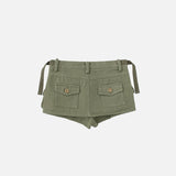 Pockets Short Skirt
