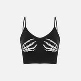 Skeleton Hand Cami Top