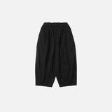 Elastic Waist Pleated Wide Leg Pants