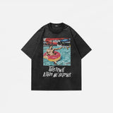Oversized Graphic Print T-shirt