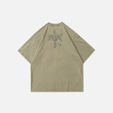 Embroidery Letter Heart T-shirt