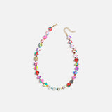 Beaded Rectangular Necklace
