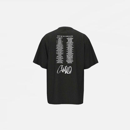 Graphic Face Printed T-Shirt