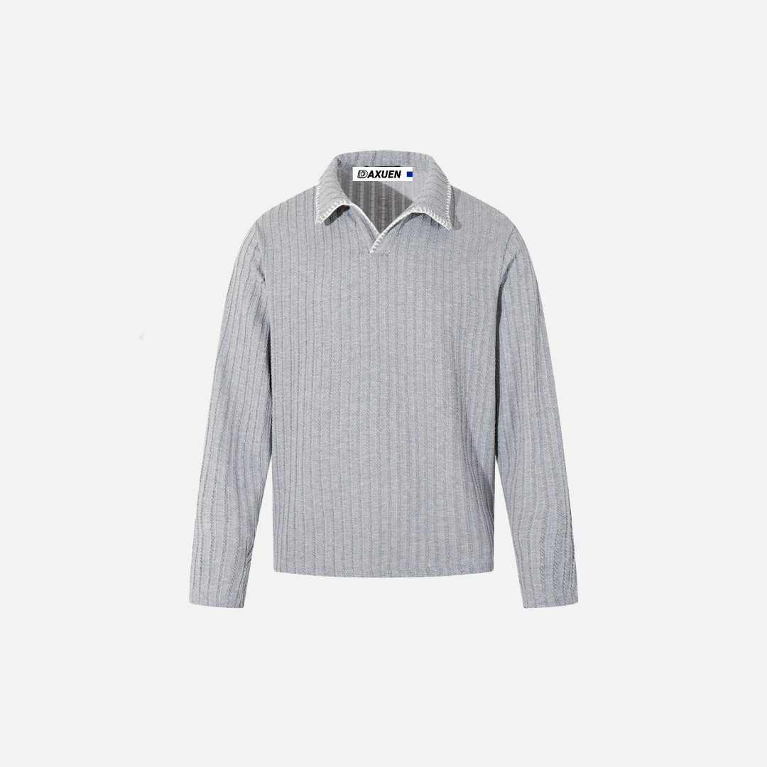 Men Lightweight Stylish Knit Long Sleeve Casual Sweater