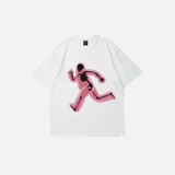 Summer Skull Print Graphic Loose T-Shirt