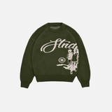 Retro Punk Knitted Sweater