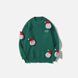 3D Christmas Head Sweater