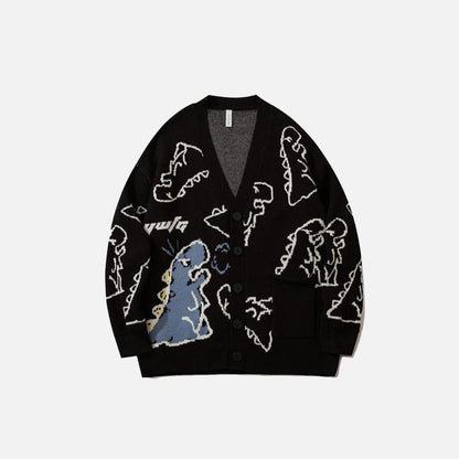 Cute Dinosaur Cardigan
