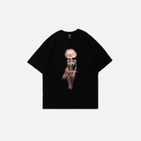 Summer Skull Print Graphic Loose T-Shirt