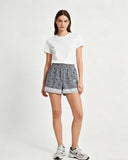 Bow Detail Gingham Shorts