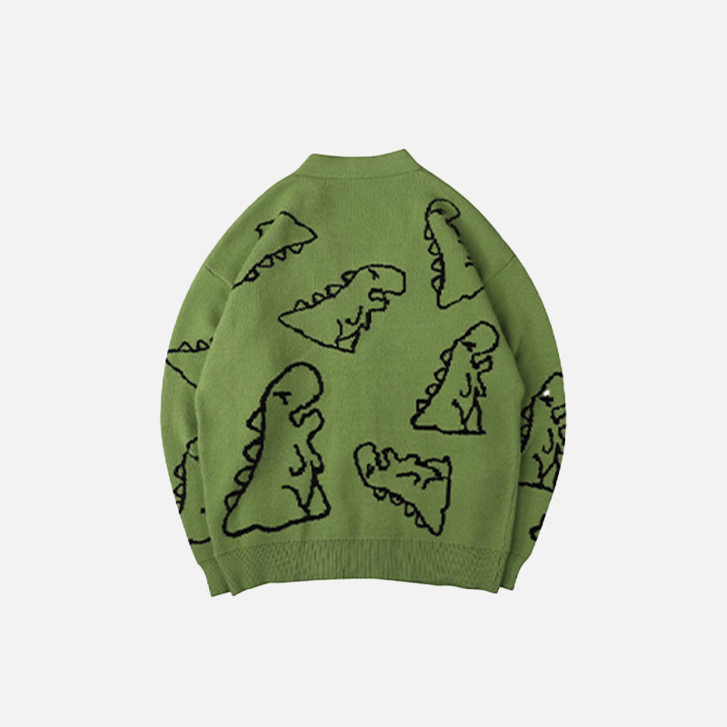 Cute Dinosaur Cardigan