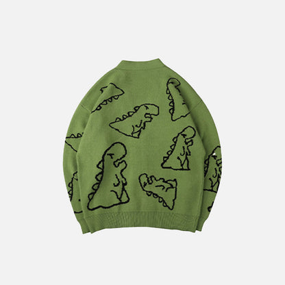 Cute Dinosaur Cardigan