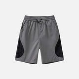 Cool Patchwork Hip Hop Jogger Shorts