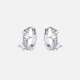 Minimalist 925 Sterling Silver Earrings