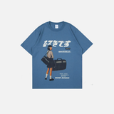 Japanese Kanji Graphic Loose Fit T-Shirt
